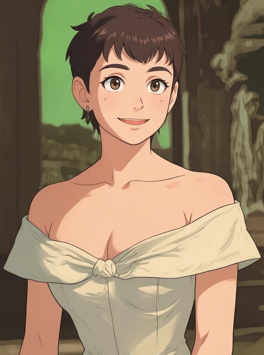 Face with edited expression