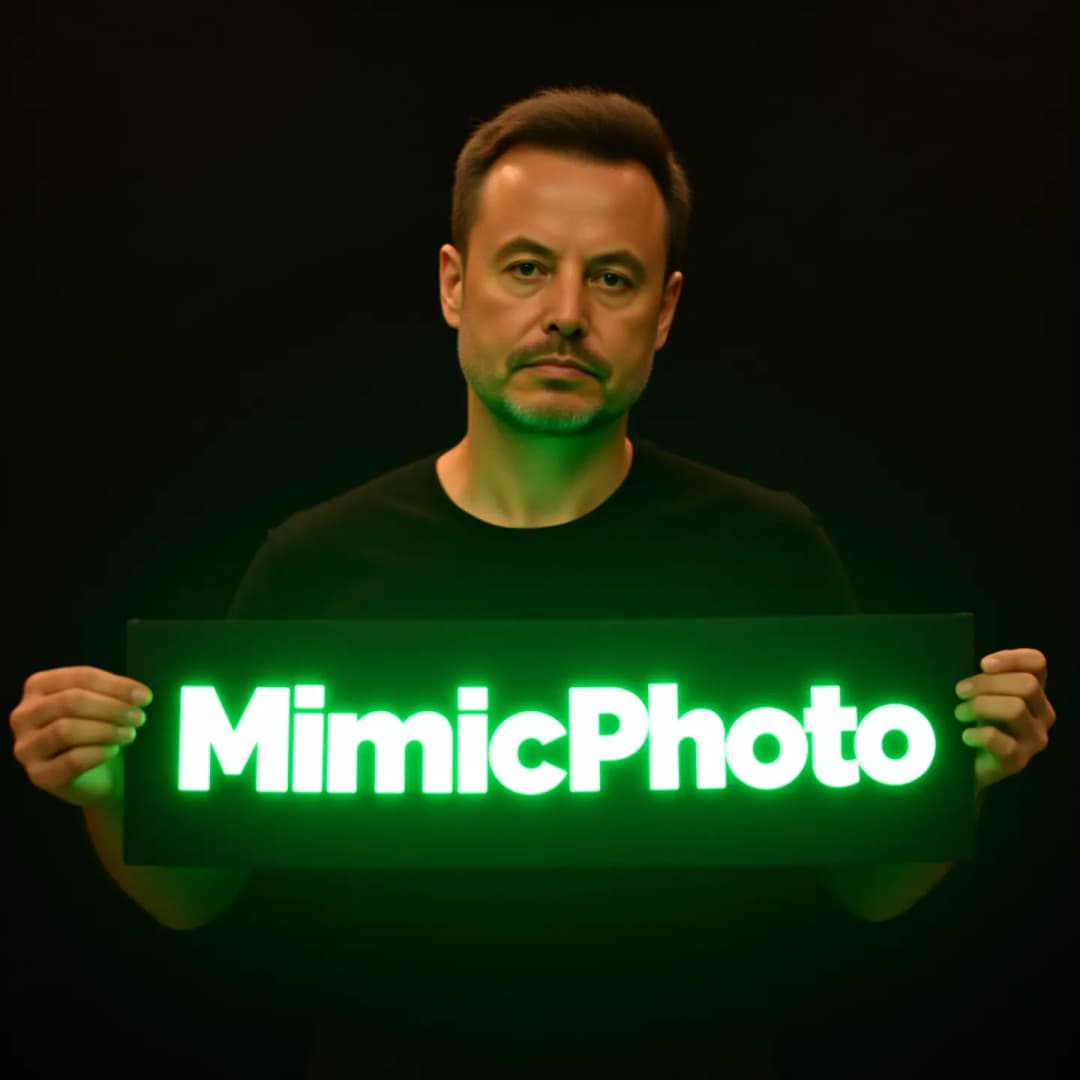 Face with edited expression